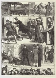 Skizzen aus den Lichtern von London, im Princess